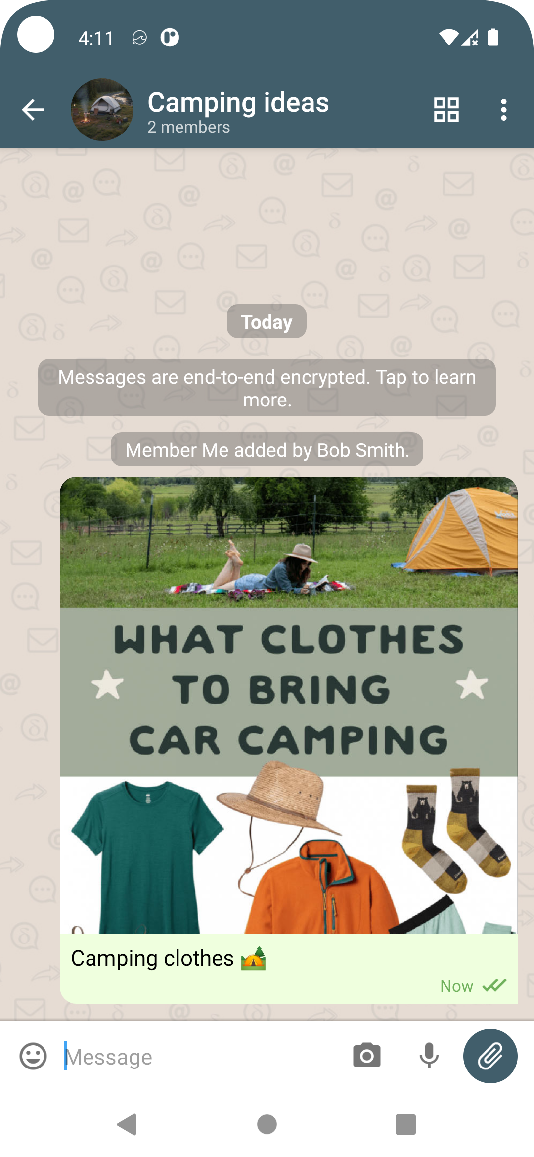 TideChat Group Chat