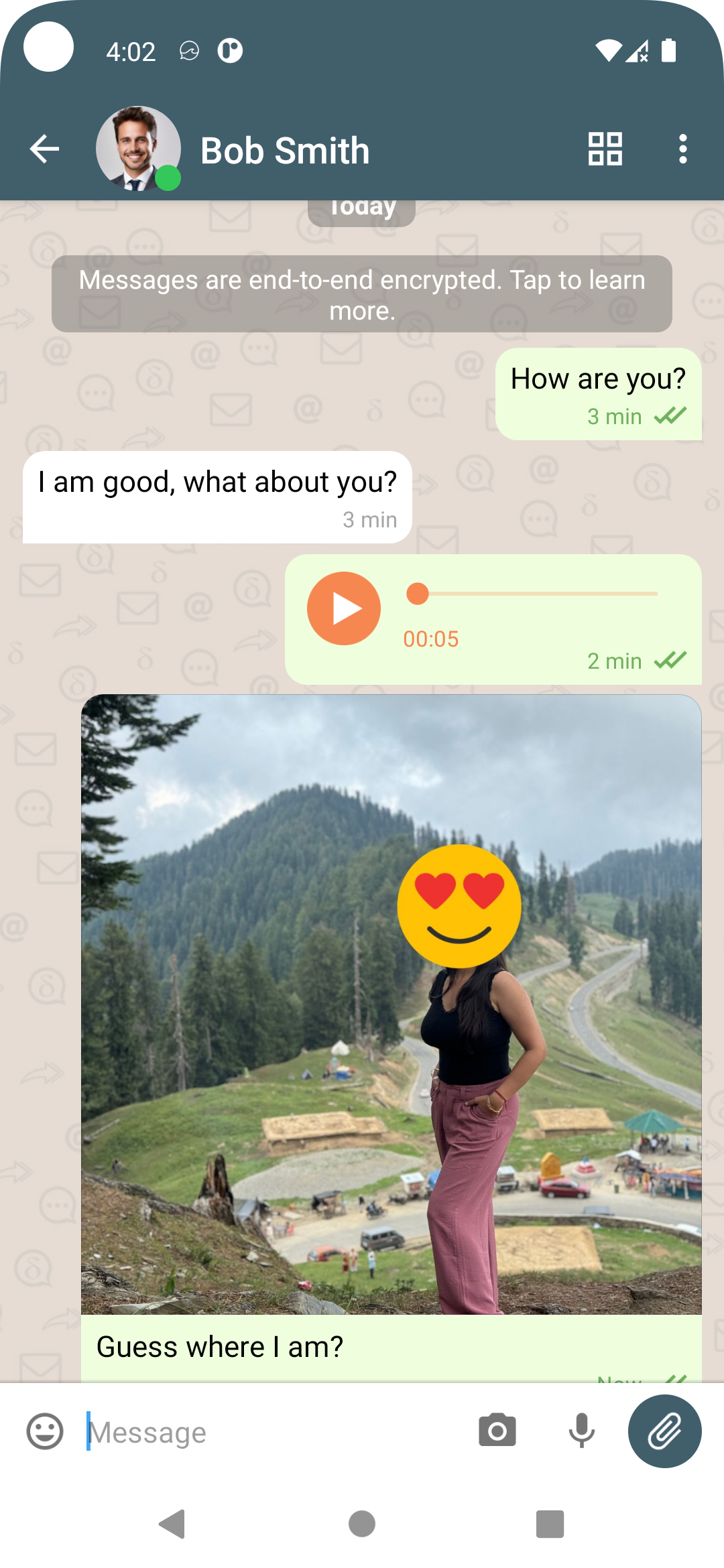 TideChat Active Chat